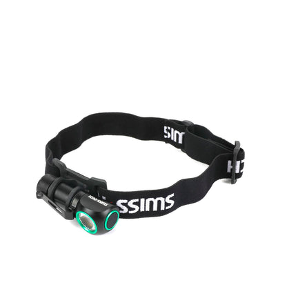 Swiss Tech Rechargeable Turbo Headlight - 600lm - 90m