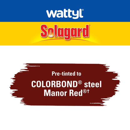 Wattyl Solagard Exterior Paint - 4L - Manor Red - Low Sheen