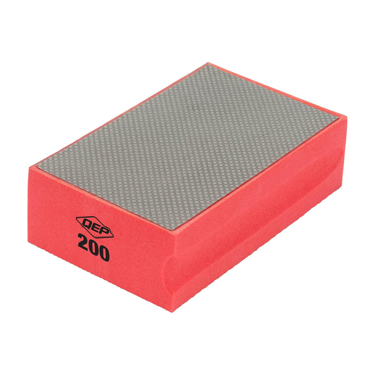 QEP Diamond Sanding Block - 200 Grit - 60 x 95mm