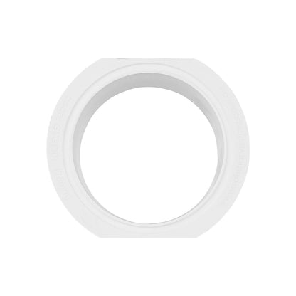 Rain Harvesting Round Gutter Outlet - 75mm - White