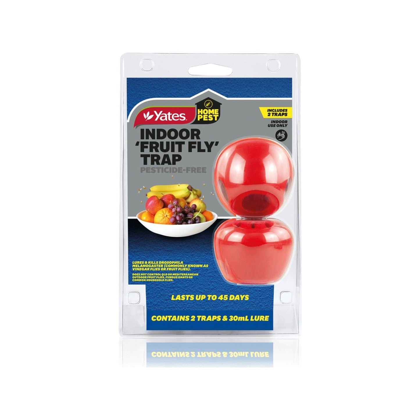 Yates Indoor Fruit Fly Trap - 2 Pack