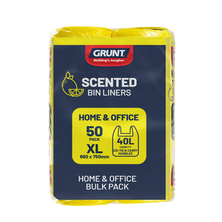 Grunt Kitchen Rubbish Bags - 40L - 50 Pack