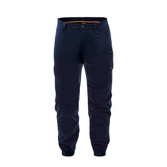 Tradie Core Navy Skinny Cuffed Pant - 102