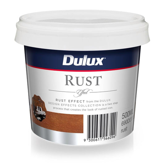 Dulux Design Rust Effect Paint - 500ml - Water Based - Indoor/Outdoor