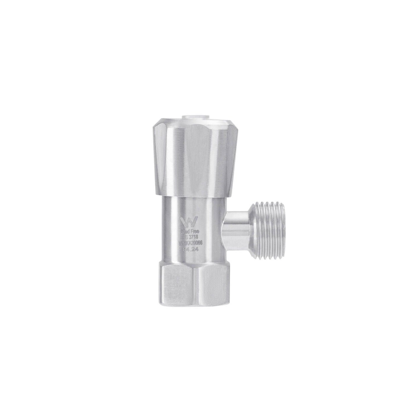 Brasshards Mini Cistern Tap - 15mm - Stainless Steel