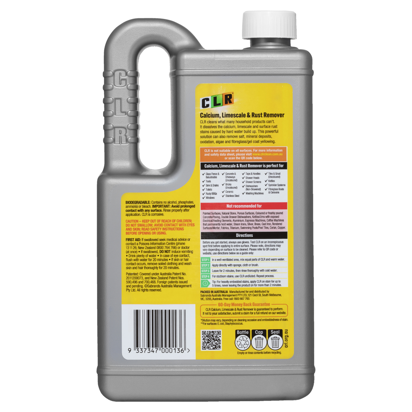 CLR Calcium Lime Rust Remover - 1L