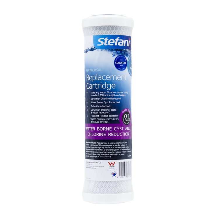 Stefani Ultra Fine Universal Replacement Cartridge - 0.5 Micron - 250mm