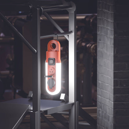 Click Power Socket Light with Hanger - 2 Outlet - 5m - IP55