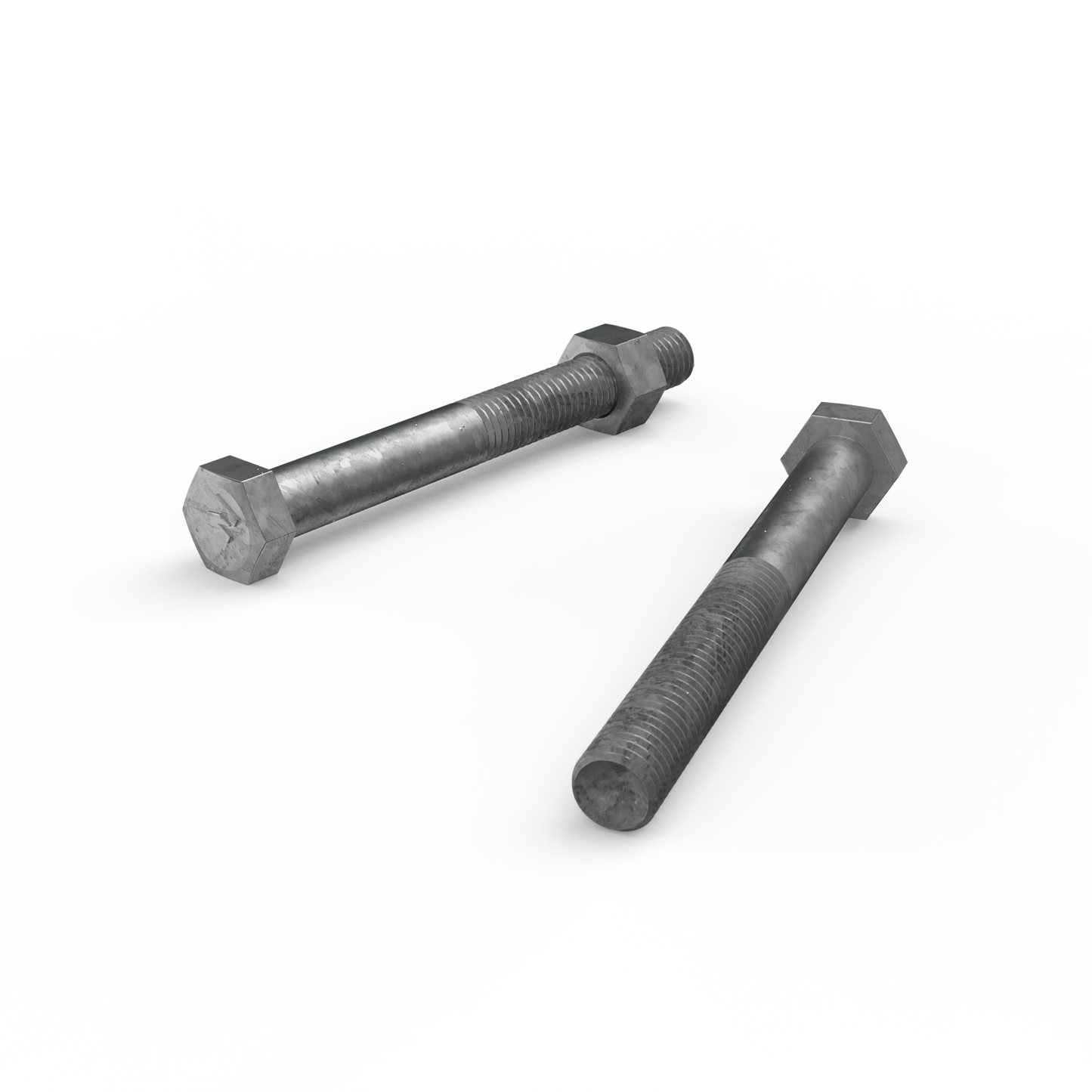 Zenith Hot Dip Galvanised Hex Head Bolts - M12 x 110mm - 12 Pack