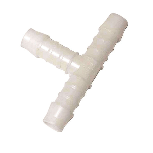 GD Watermark 3mm Clear Vinyl Tube Fitting T-Piece Connector - 5 Pack