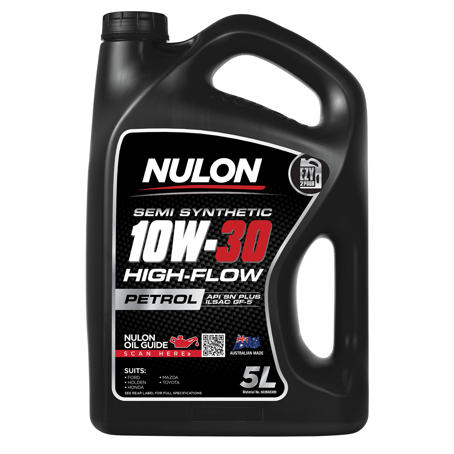 Nulon Semi Synthetic Engine Oil - 10W-30 - 5L