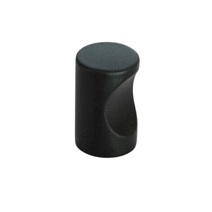 Taskmaster Finger Post Cabinet Knob - 14mm - Matte Black