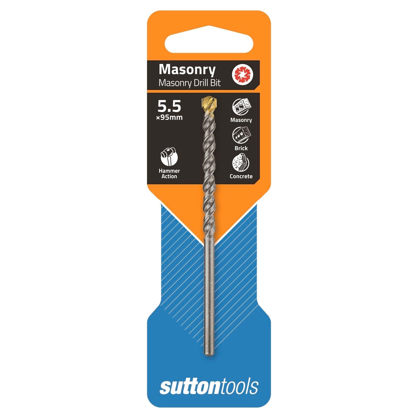 Sutton Tools Masonry Drill Bit - 5.5 x 85mm