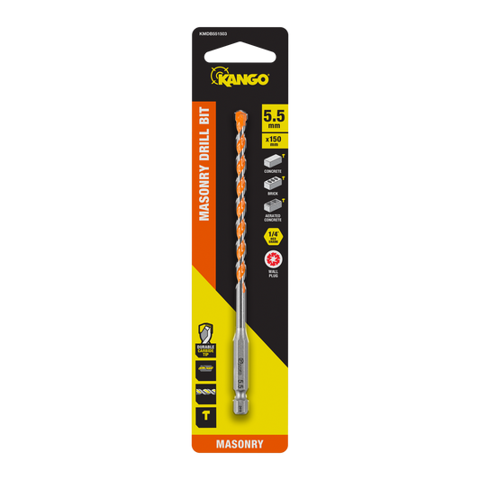 Kango Masonry Drill Bit - 5.5 x 150mm