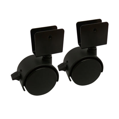 Move It Nylon U Bracket Swivel Plate Castor - 50mm - 2 Pack