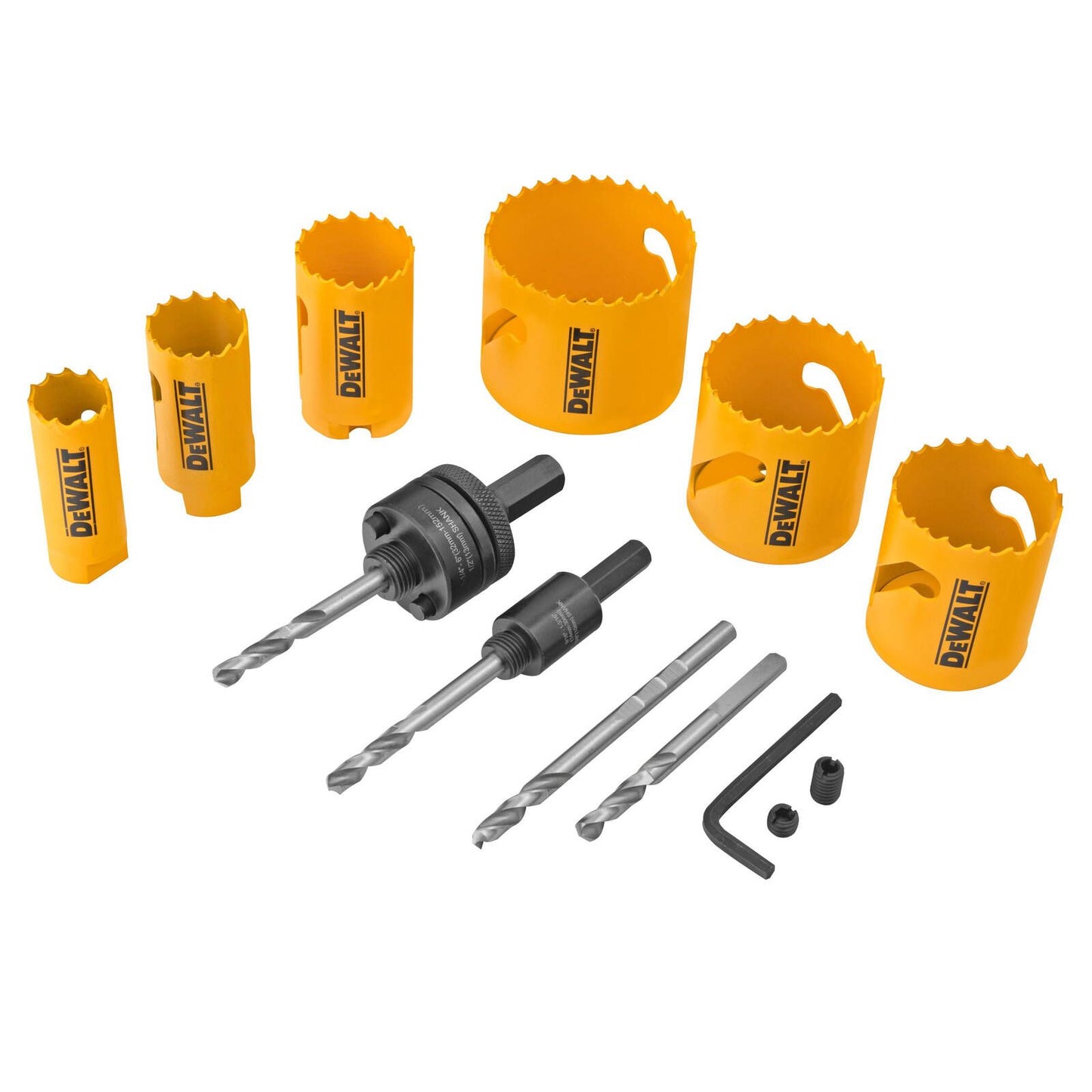 Dewalt Electrician Hole Saw Set - 9 Piece - D180002 V
