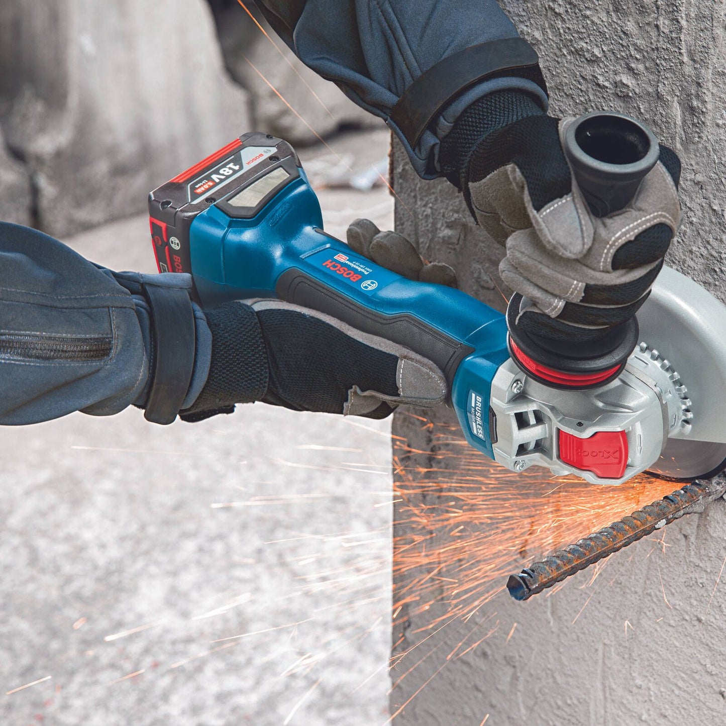Bosch Professional Angle Grinder - 18V - Skin Only