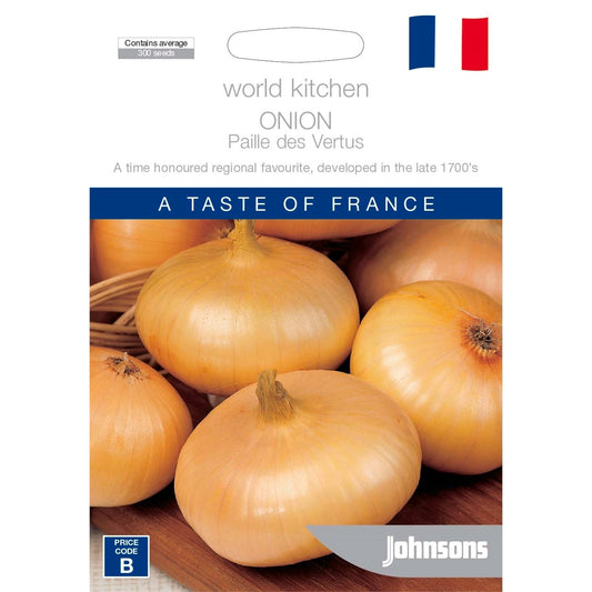 Johnsons Onion Vegetable Seeds - 3-4 Inches