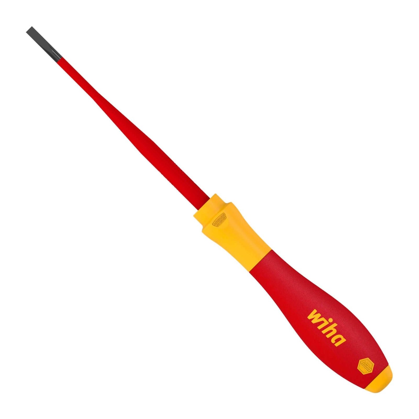 Wiha Slotted Screwdriver - 4.0 x 100mm - Insulated
