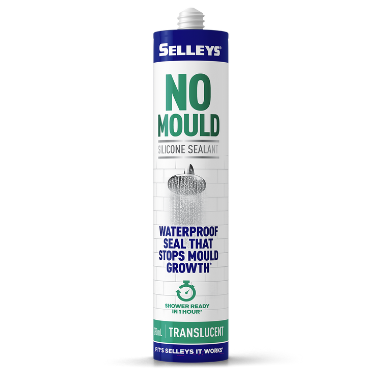 Selleys No Mould Resistant Silicone Sealant 290ml - Translucent