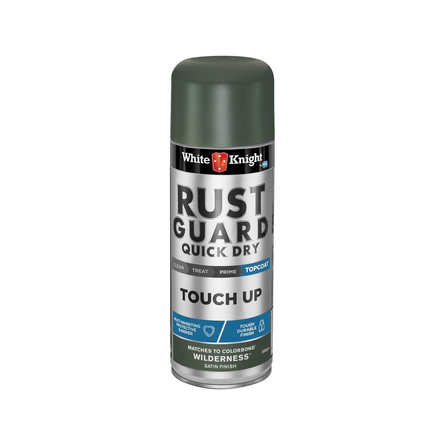 White Knight Rust Guard Spray Paint - 300g - Wilderness
