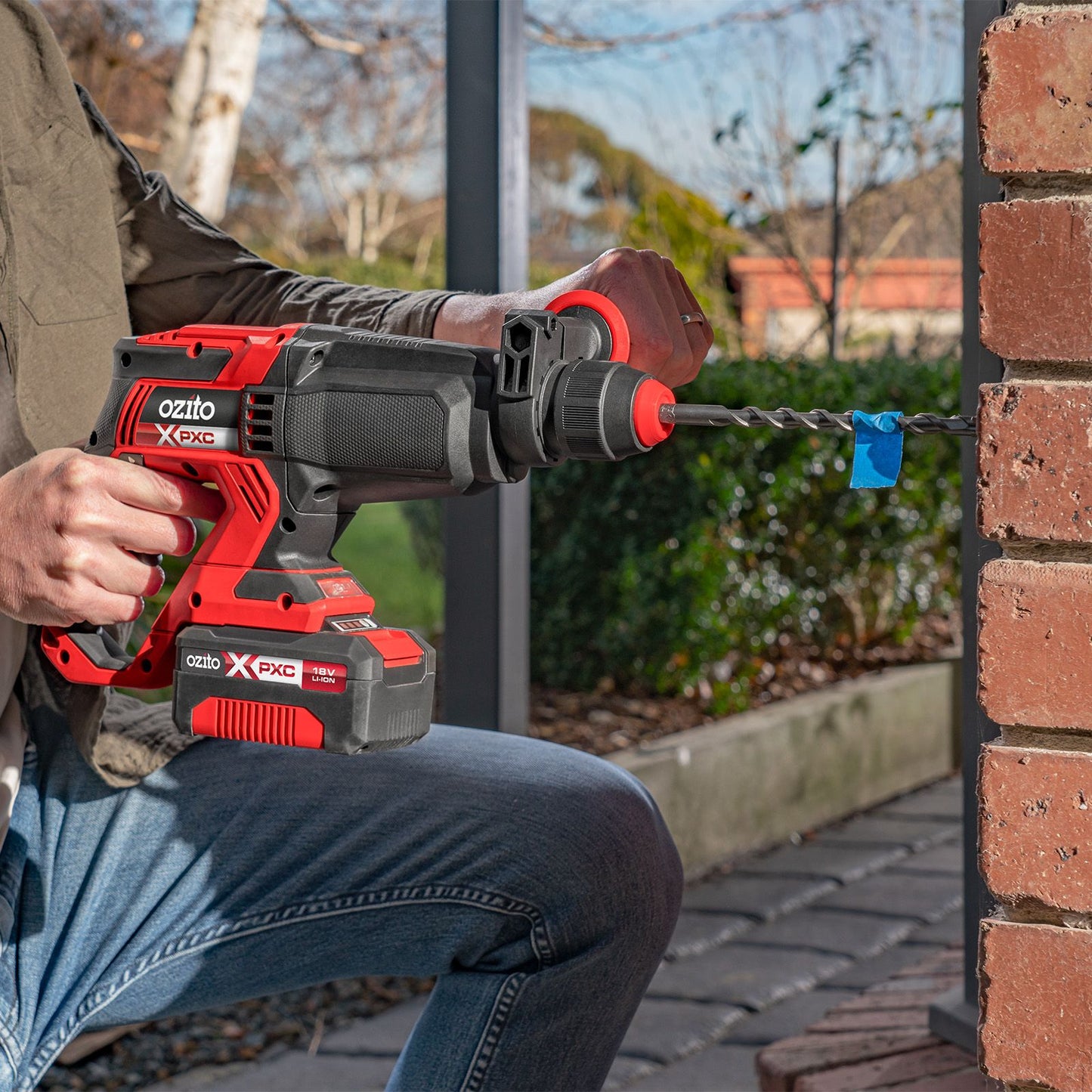 Ozito PXC Rotary Hammer Drill - 18V - 1.8J