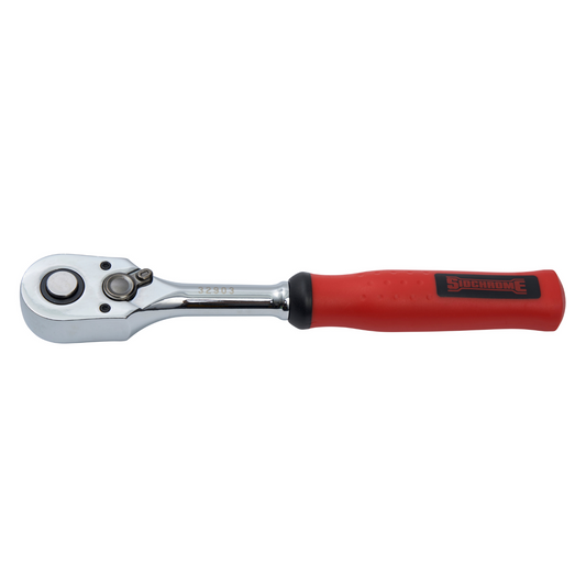 Sidcrhome Pear Head Ratchet - 1/2" Drive - 72 Tooth