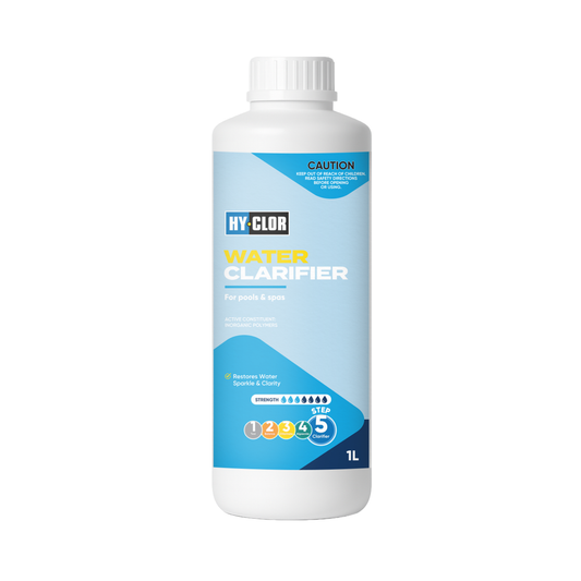 Hy-Clor Water Clarifier - 1L - Fast Acting - For All Pool Types