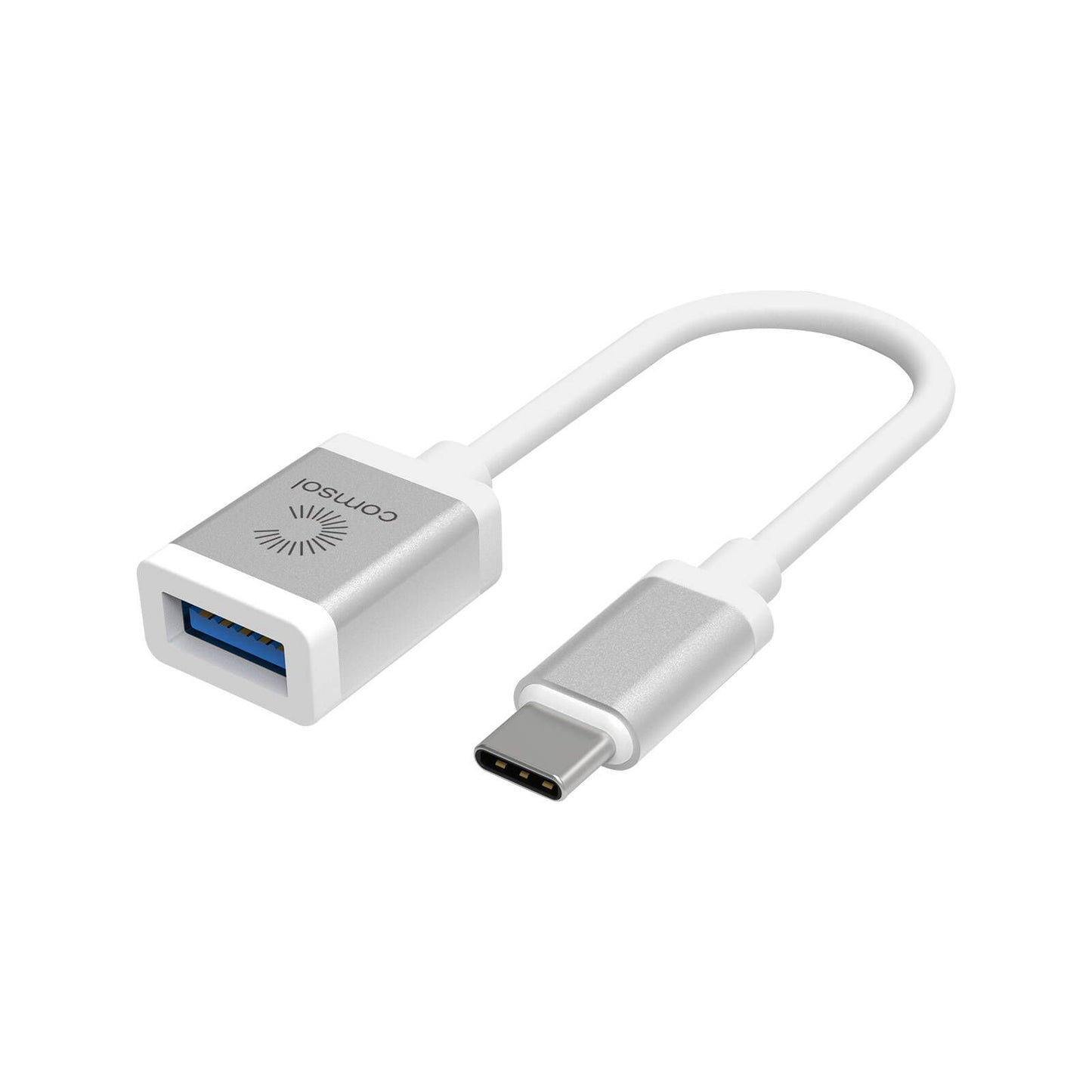 USB C Male to USB A 3.0 Female Adapter - 5Gbps - Black