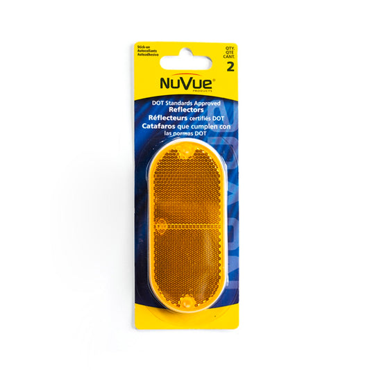 Sandleford Amber Oval Reflector - 2 Pack