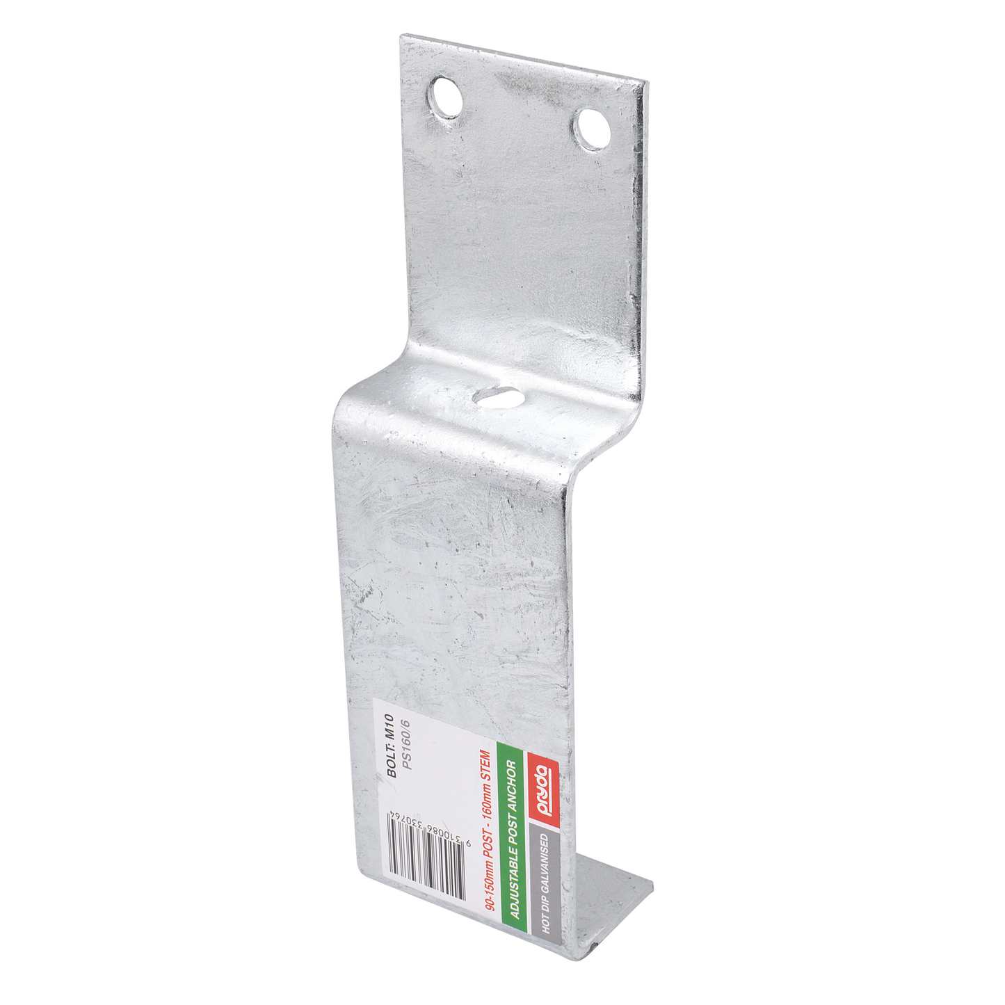 Pryda Adjustable Post Anchor - 160mm