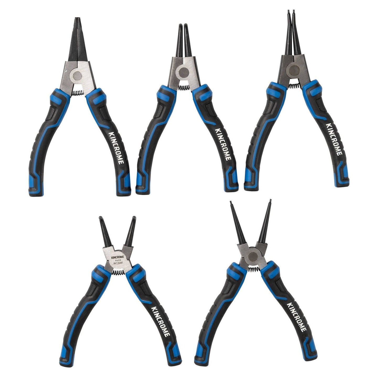 Kincrome Circlip Plier Set - 5 Piece - 90 x 175mm