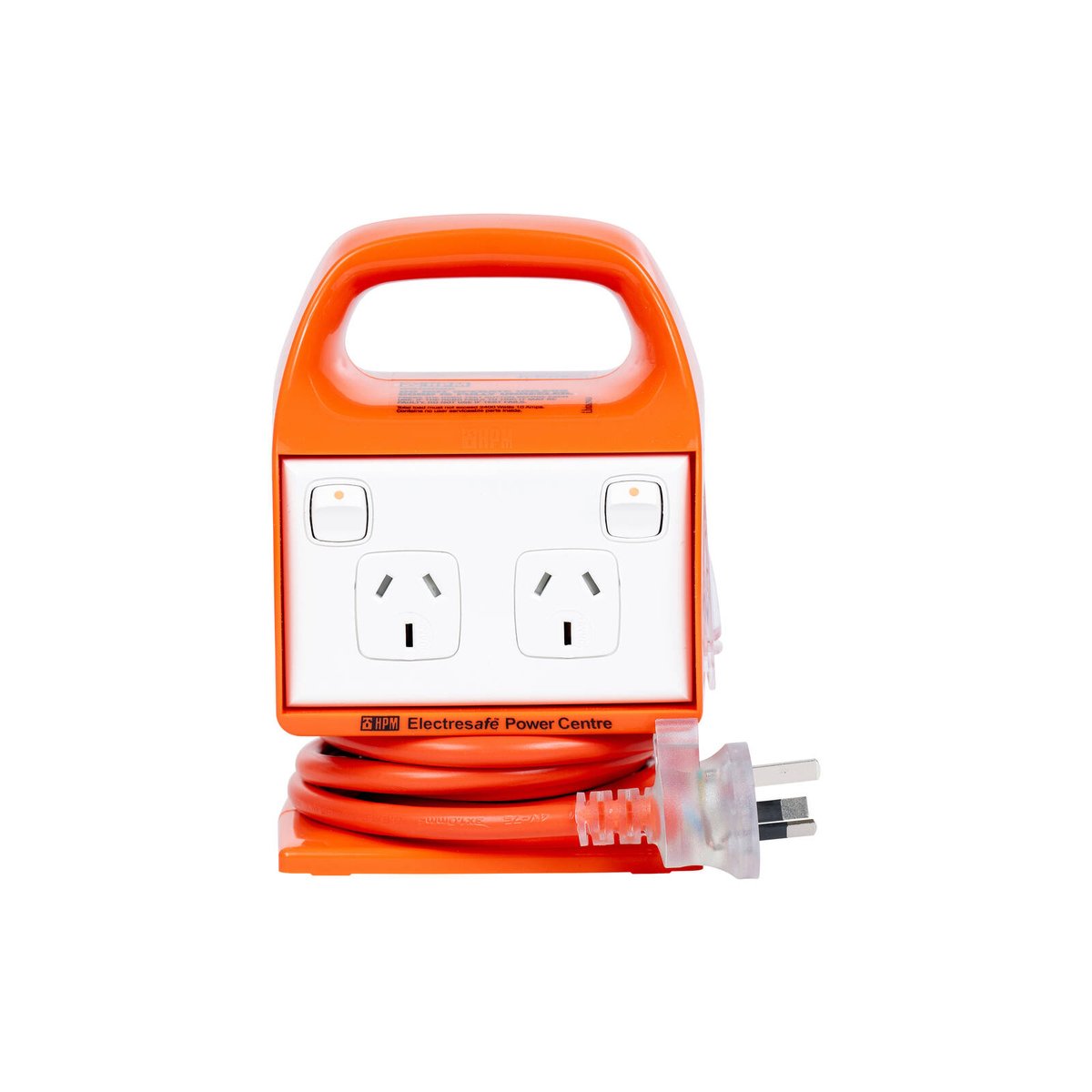 HPM Portable Powerboard - 150mm x 190mm - Plastic - USB Type A & C