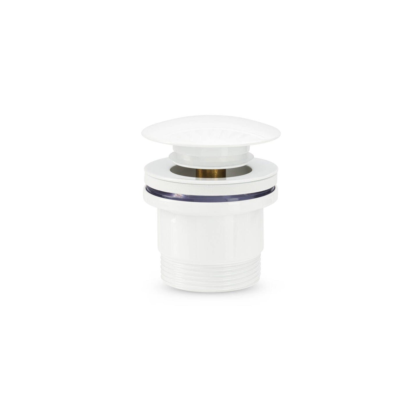 Brasshards White Universal Pop Up Dome Basin Waste - 40mm