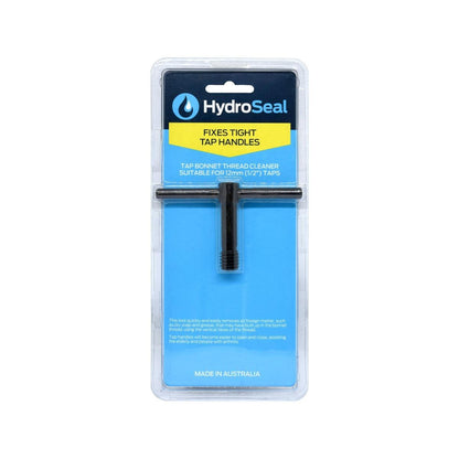 Hydroseal Tap Bonnet Thread Cleaner - 12mm - Black Oxide Coated - Easy Use