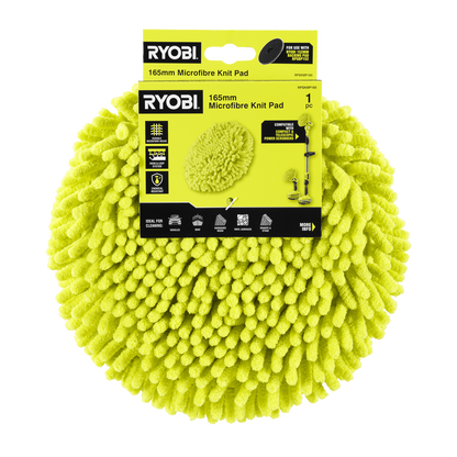 Ryobi Microfibre Knit Cleaning Pad - 165mm
