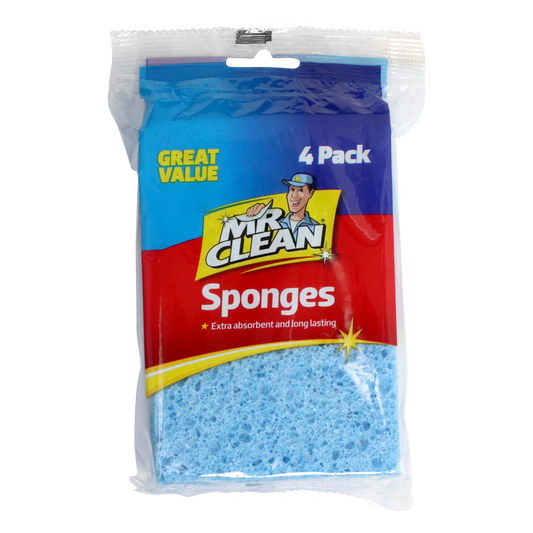 Mr Clean Sponges - 4 Pack