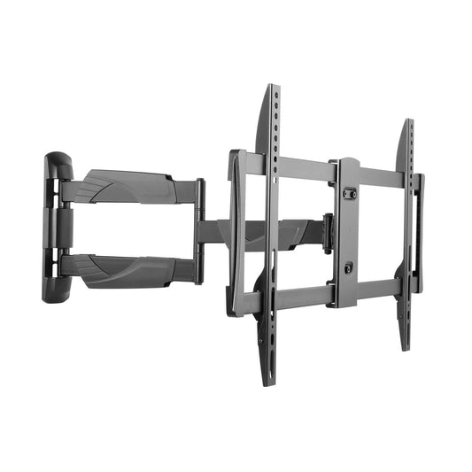 Practa Solutions Full Motion TV Wall Mount - 37"-70" TV, Up to 35kg, Black