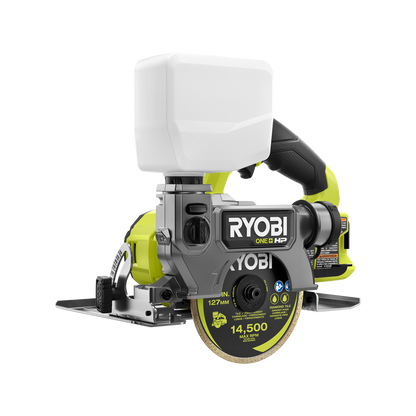 Ryobi HP Brushless Tile and Masonry Saw - 127mm - 18V ONE+