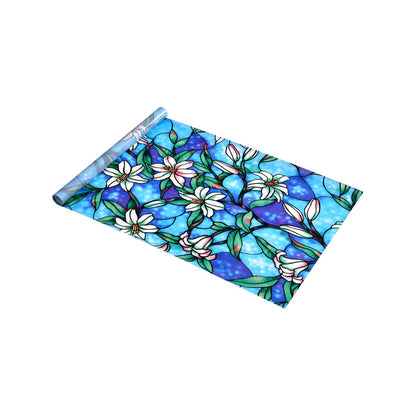 Pillar Stained Glass Static Window Film - 45cm x 2m