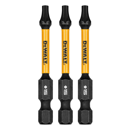 Dewalt Flextorq Screwdriver Bit 57mm TX15 3 Pack