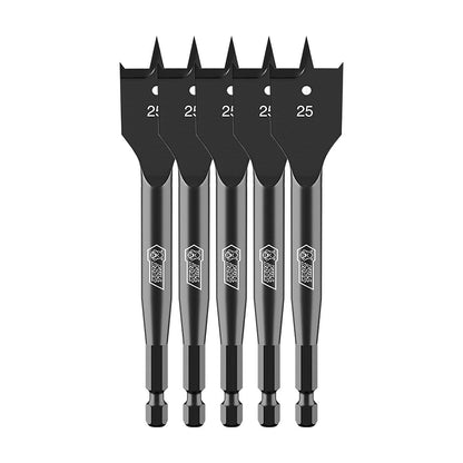 Full Boar Spade Bit Set - 25mm - 5 Piece
