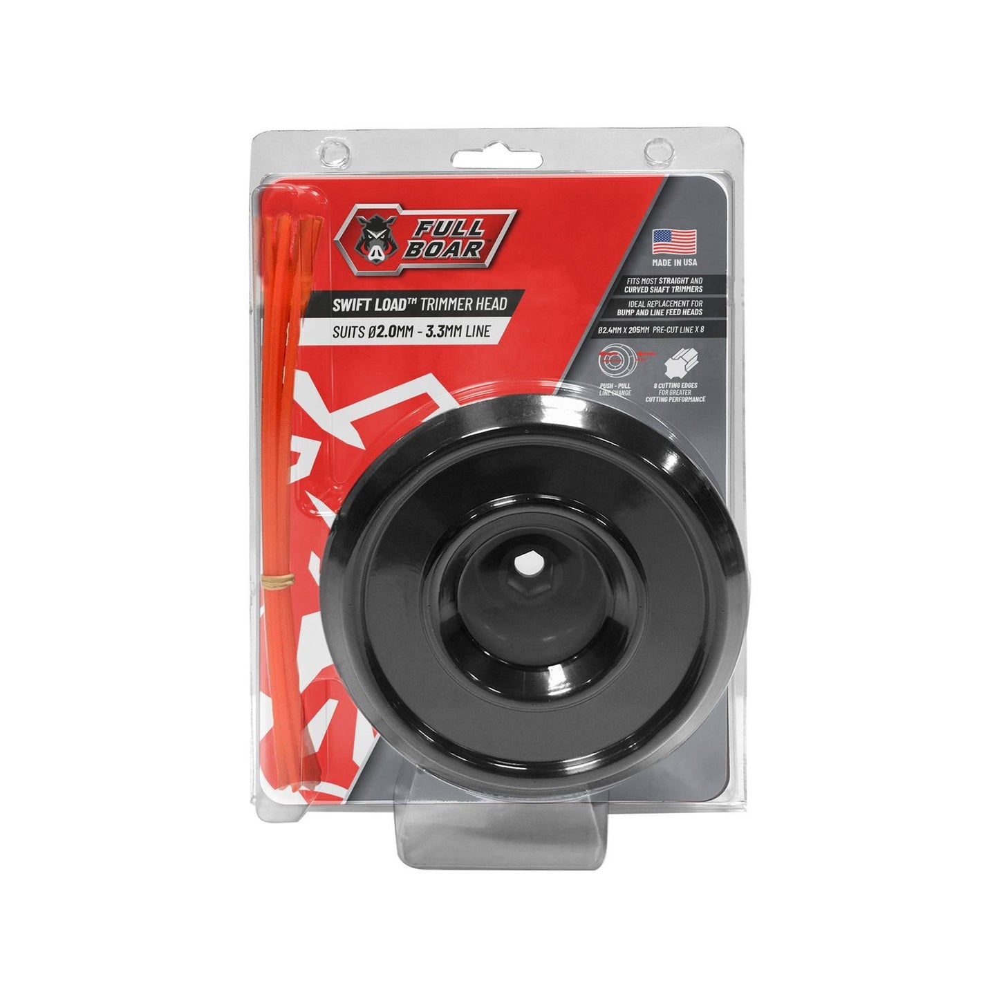 Full Boar Swift Load Trimmer Head - 2.4mm