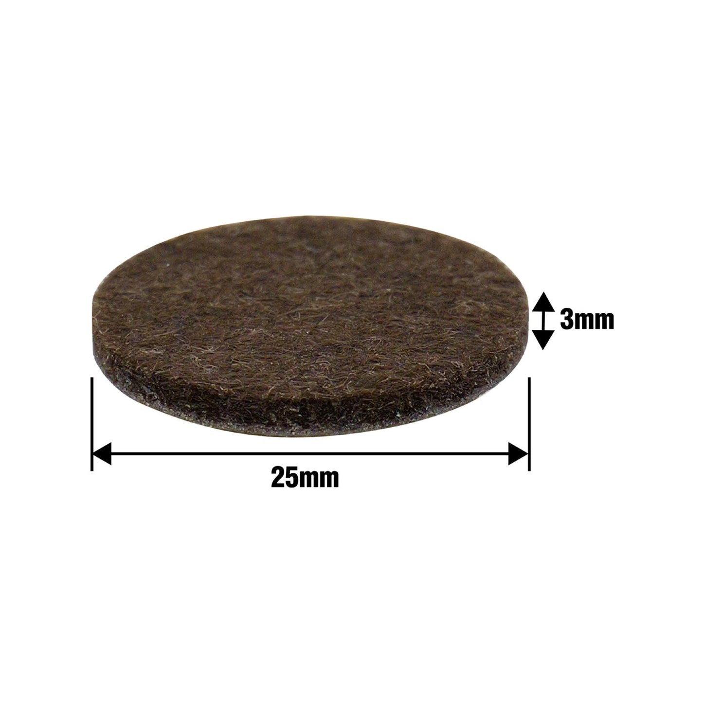 Surface Gard Felt Floor Protection - 25mm - 8 Pack - Brown