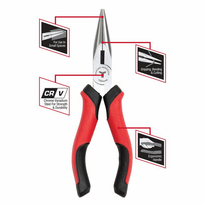 Trojan Long Nose Plier - 160mm