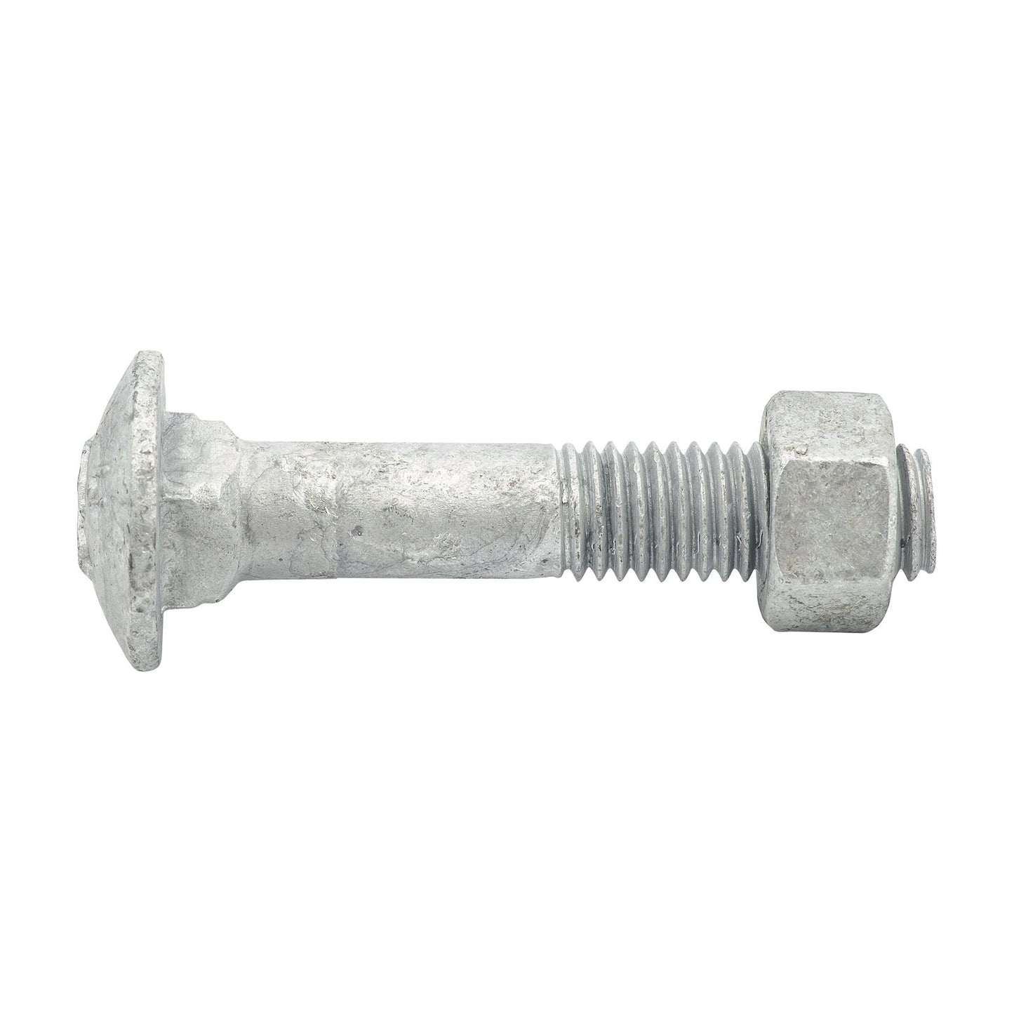 Zenith M12 x 65mm - Hot Dip Galvanised Cup Head Bolts & Nuts - 12 Pack