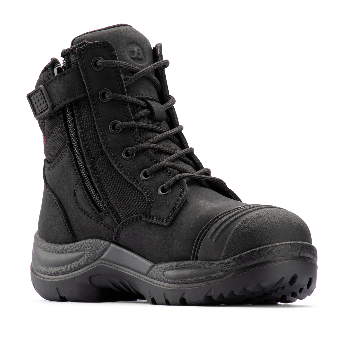Bata Industrials Women's Black Luna Zip Side Safety Boot - US 11
