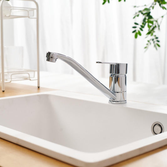 Shaw Mason Chrome Lever Sink Mixer - 40mm