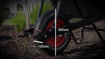 Sherlock Standard Flat-Free Wheelbarrow Wheel Assembly
