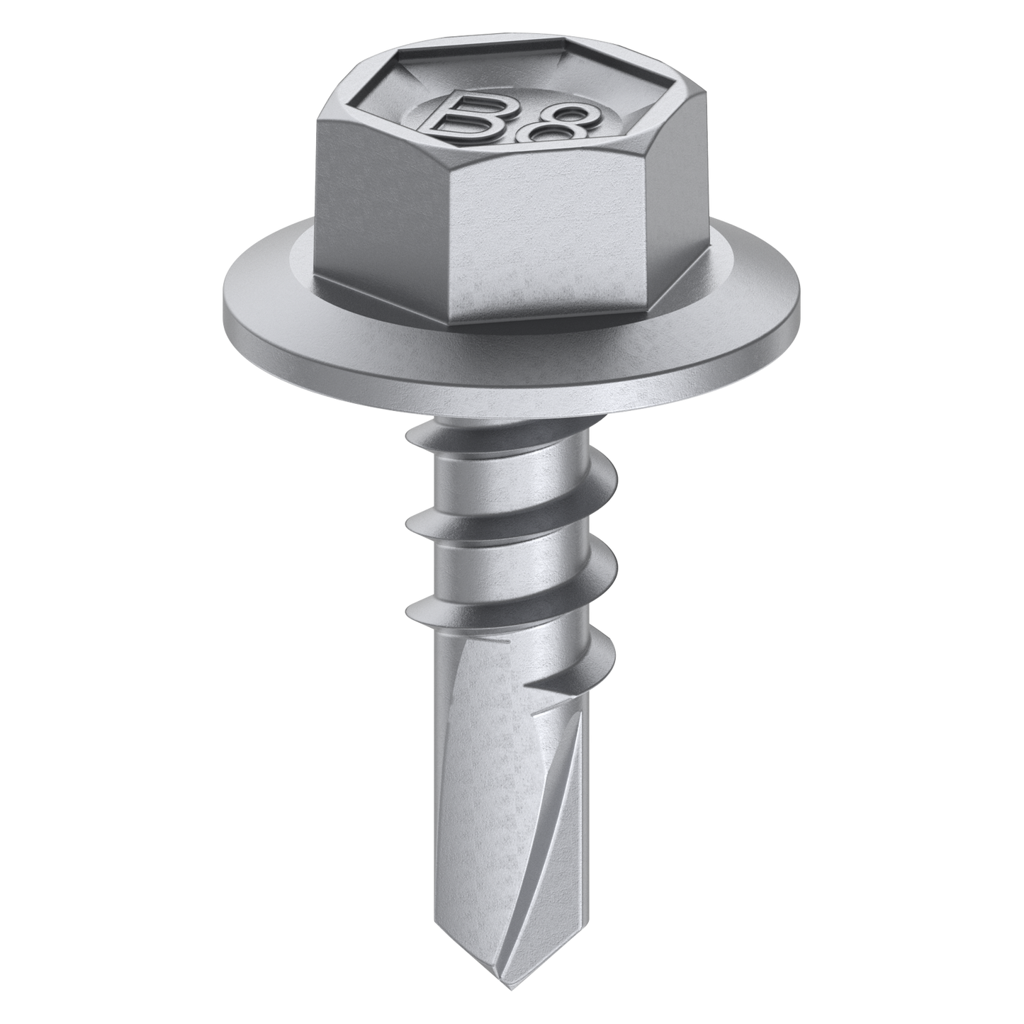 Bremick Metal Hex Screw - 10g x 16mm - 100 Pack